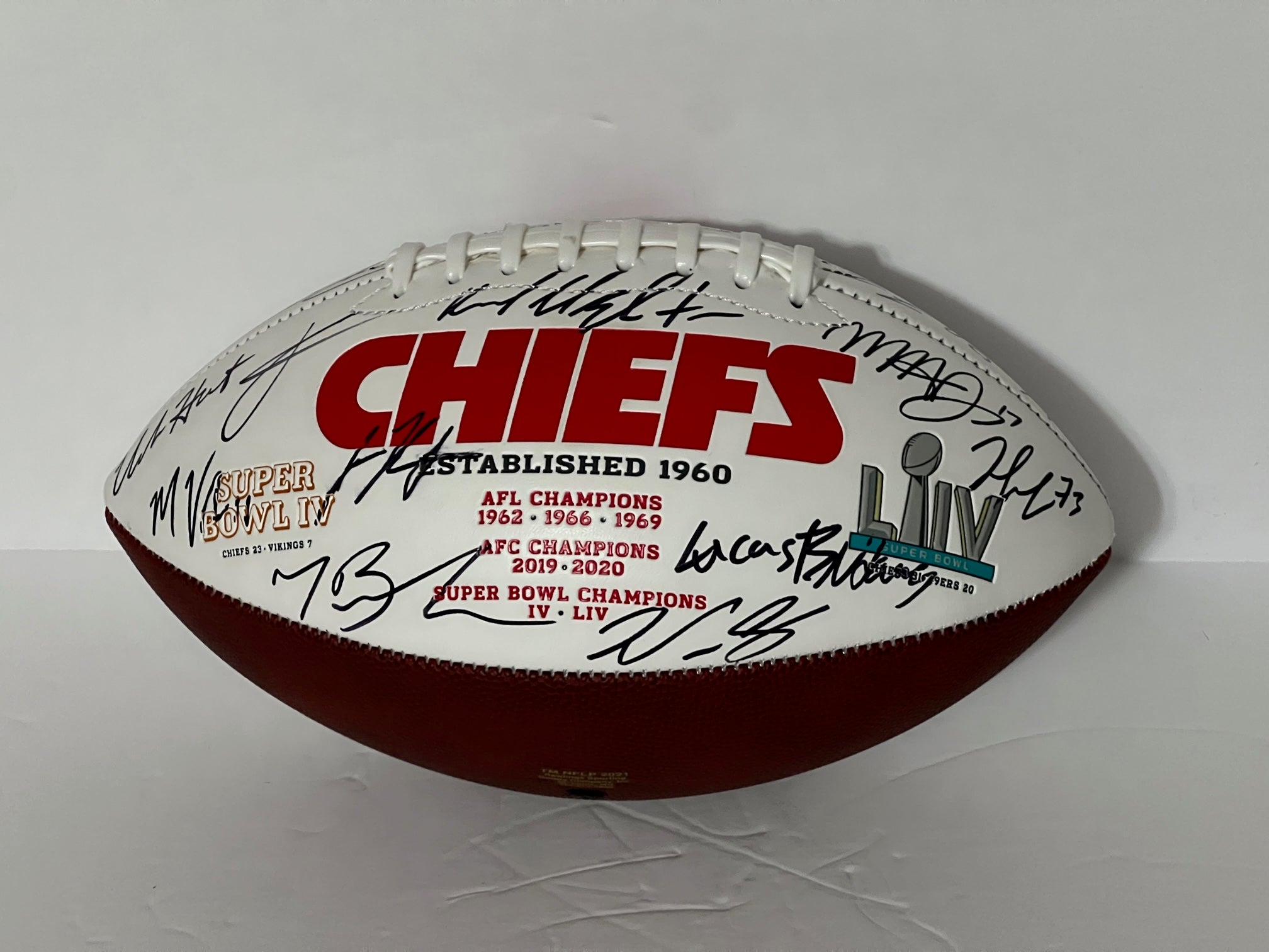 Kansas City Chiefs Super Bowl LVII Champions Acrylic Cap Logo Display Case