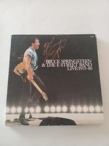 Bruce Springsteen and the E Street Band "Live 1975 to 1985 5" LP signed with proof