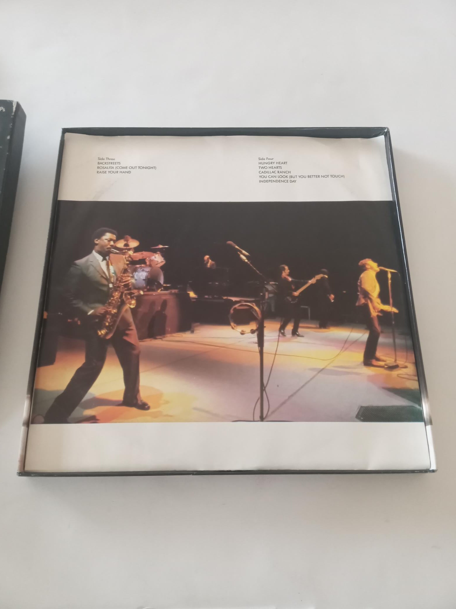 Bruce Springsteen and the E Street Band "Live 1975 to 1985 5" LP signed with proof