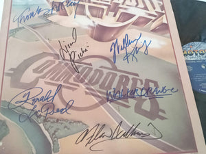 Lionel Richie and the Commodores 'Natural High' LP signed with proof