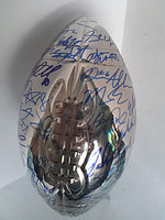 Load image into Gallery viewer, Tom Brady, Rob Gronkowski, New England Patriots Super Bowl champions team signed Lombardi trophy with proof
