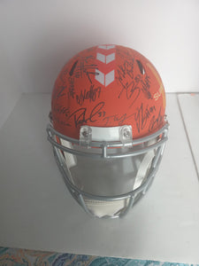 Joe Burrow Cincinnati Bengals 2021-22 Super Bowl one-of-a-kind team helmet signed with free display case