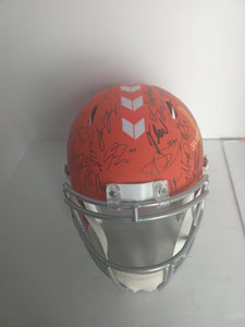 Los Angeles Rams 2021-22 team signed speed Super Bowl Riddell helmet