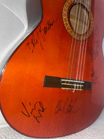Load image into Gallery viewer, Jerry Garcia and the Grateful Dead acoustic guitar signed with proof
