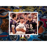 Load image into Gallery viewer, Baltimore Ravens John Harbaugh Joe Flacco Dennis Pitta 8x10 photo signed
