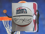 Load image into Gallery viewer, Kobe Bryant, LeBron James USA basketball signed with proof
