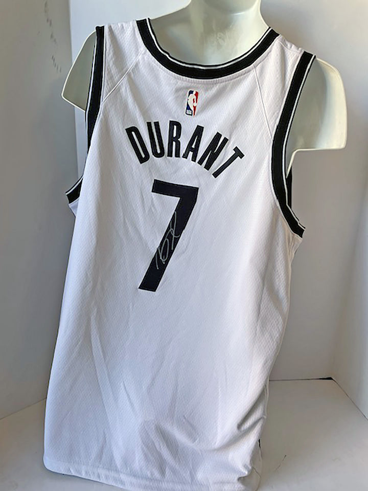 Kevin Durant Brooklyn Nets signed jersey with proof - Awesome Artifacts 