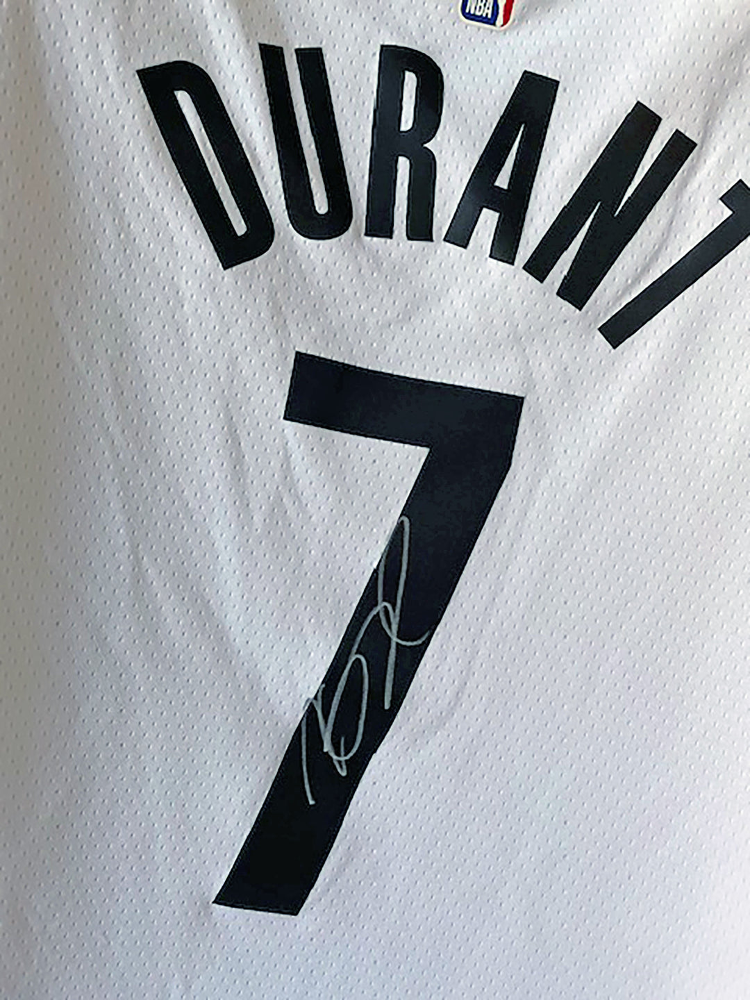 Kevin Durant Brooklyn Nets signed jersey with proof - Awesome Artifacts 