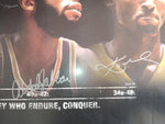 Load image into Gallery viewer, Kobe Bryant, Kareem Abdul-Jabbar, Jerry West 24x18 poster signed with proof
