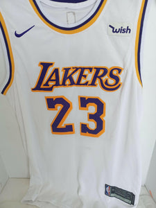 LeBron James Los Angeles Lakers signed Jersey with proof