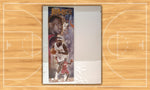 Load image into Gallery viewer, LeBron James Cleveland Cavaliers 36x12 poster signed with proof
