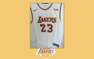 LeBron James Los Angeles Lakers signed Jersey with proof