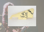 Load image into Gallery viewer, Led Zeppelin Jimmy Page Les Paul electric guitar pickguard signed with proof
