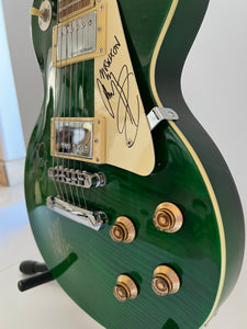 Jimmy Page, Robert Plant, John Paul Jones Led Zeppelin Les Paul one-of-a-kind full size guitar signed with proof