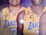 Load image into Gallery viewer, Kobe Bryant, Pau Gasol, Derek Fisher, Lamar Odom, Andrew Bynum Los Angeles Lakers 20x30 photo signed with proof
