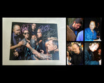 Load image into Gallery viewer, Lou Reed and Metallica 8 x 10 photo signed with proof
