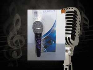 Madonna Ciccone microphone signed with proof