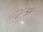 Load image into Gallery viewer, Michael Jordan Wings poster mounted 72x22 1/2 signed with proof
