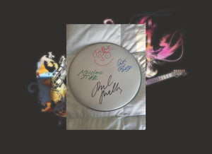 Michael Stipe REM 14 inches drumhead signed with proof