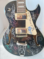 Load image into Gallery viewer, Paul McCartney, B.B. King, Eric Clapton, 22 Rock and Roll icons Les Paul hollow body guitar signed
