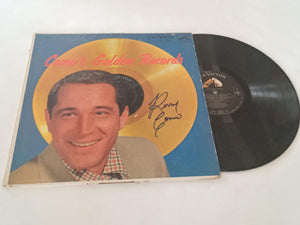 Perry Como 'Como's Golden Records' LP signed