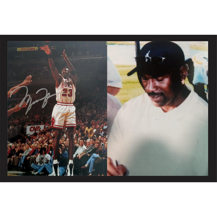 Michael Jordan Rings 8x10 signed photo with proof