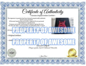 Anthony Kiedis, Flea, Chad Smith, John Frusciante Red Hot Chili Peppers signed guitar pickguard with proof