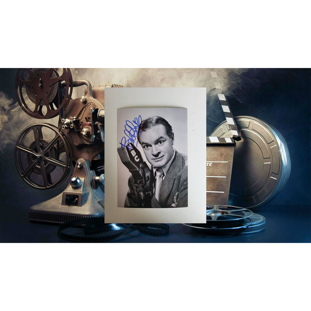 Bob Hope 5 x 7 photograph signed