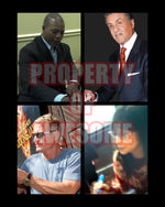 Load image into Gallery viewer, Sylvester Stallone, Talia Shire (Adrian), Carl Weathers (Apollo Creed), Dolph Lundgren (Ivan Drago) Rocky boxing signed with proof
