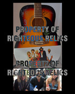 Load image into Gallery viewer, Stevie Nicks, Mick Fleetwood, Fleetwood Mac band signed one of a kind guitar with proof
