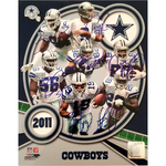 Load image into Gallery viewer, Dallas Cowboys Jason Witten Dez Bryant Miles Austin DeMarcus Ware Tony Romo 8x10 photo signed
