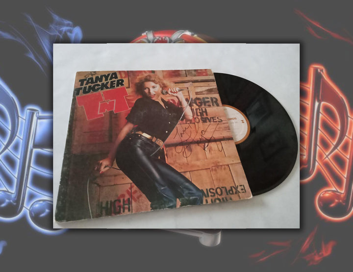 Tanya Tucker LP signed with proof - Awesome Artifacts 