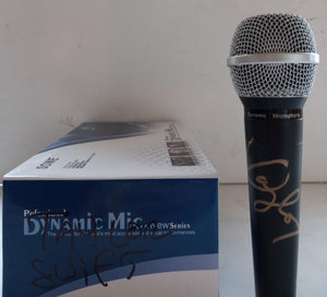 Taylor Swift signed microphone with proof