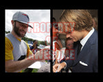 Load image into Gallery viewer, Tom Brady and Julian Edelman, New England Patriots 8x10 photo signed with proof
