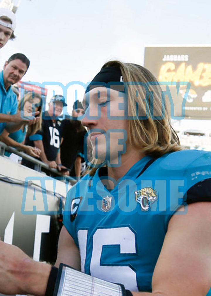 Trevor Lawrence Clemson Tigers 2018 national champions team signed 16x20 photo with proof