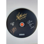 Load image into Gallery viewer, Anthony Kiedis, Flea, Chad Smith, Red Hot Chili Peppers 14-inch drum head signed with proof
