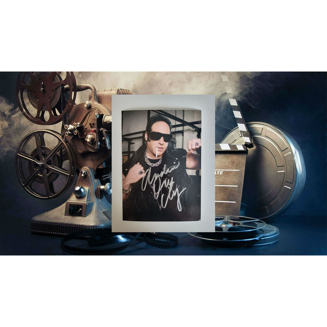 Andrew Dice Clay 5 x 7 photograph signed