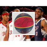 Load image into Gallery viewer, Michael Jordan Kobe Bryant Dwyane Wade Allen Iverson 2007 NBA All-Star game limited edition ball signed
