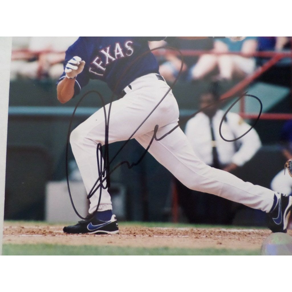 Alex Rodriguez Texas Rangers 8 x 10 sign photo