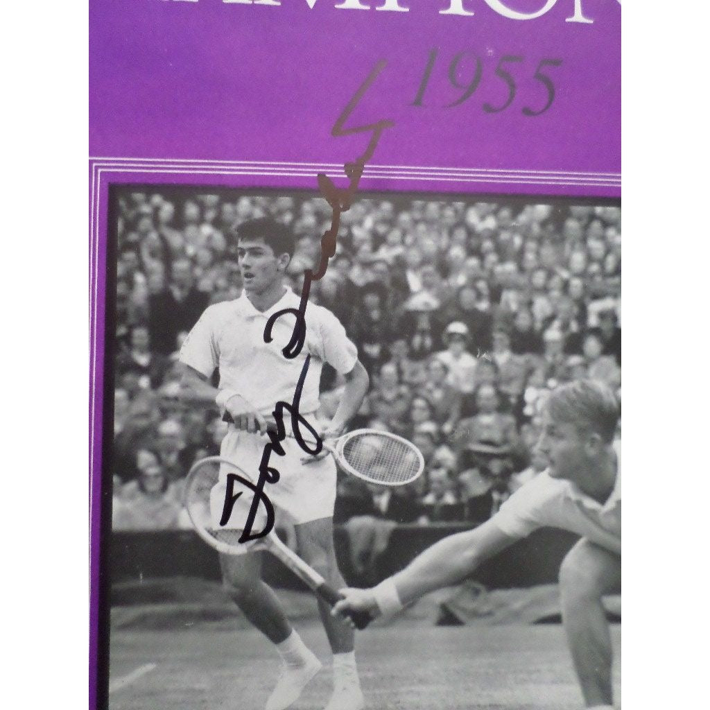 Tony Tolbert Signature 1955 Wimbledon program