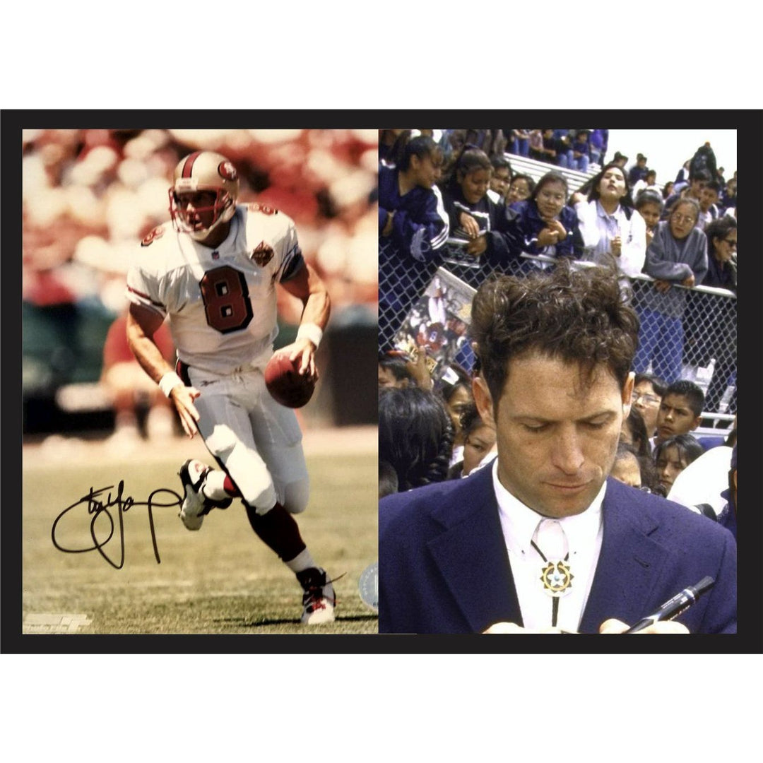 Steve Young San Francisco 49ers 8 by 10 photo signed