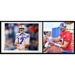 Load image into Gallery viewer, Josh Allen Buffalo Bills 8x10 photo signed with proof free frame
