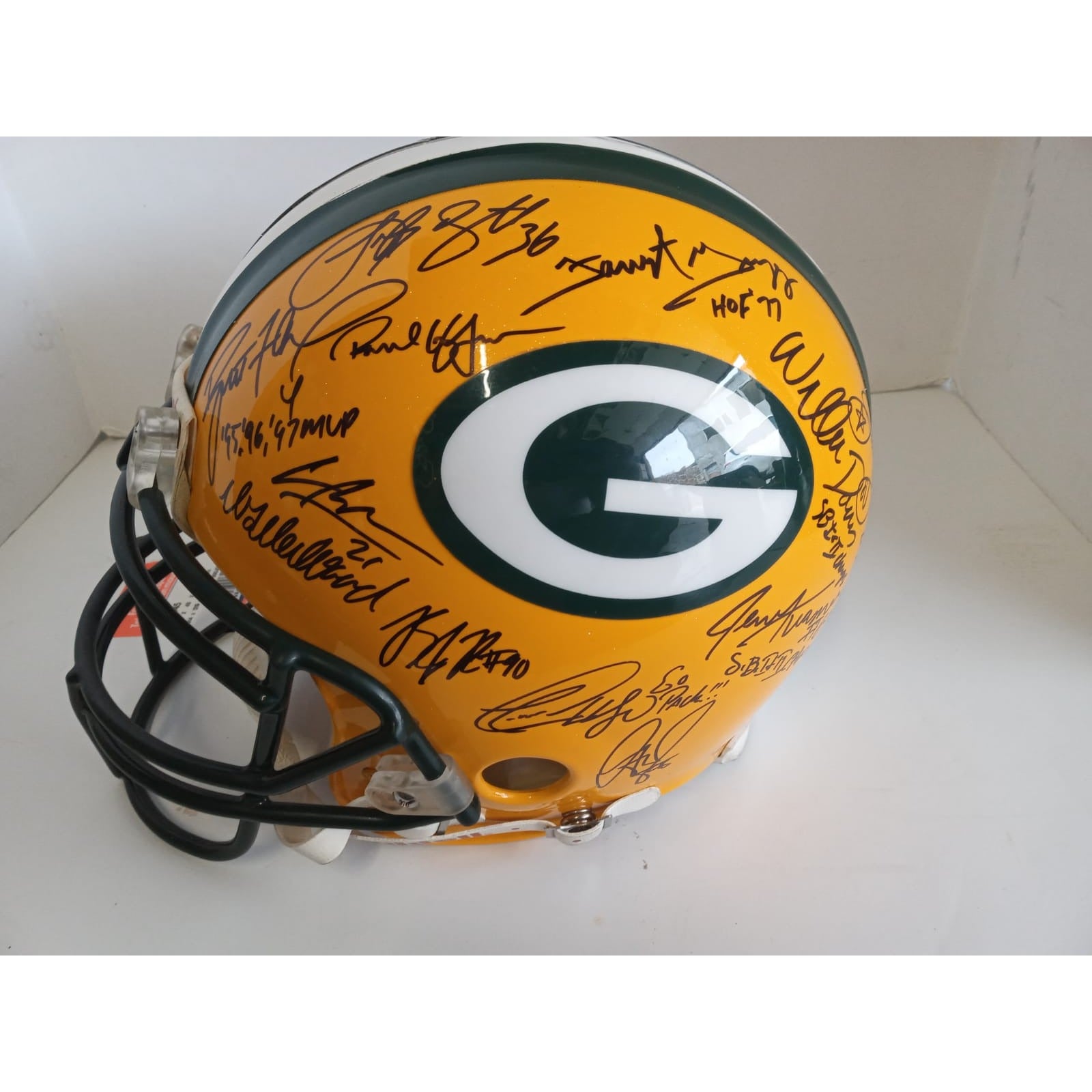 Green Bay Packers Jerry Kramer Autographed HOF Helmet With