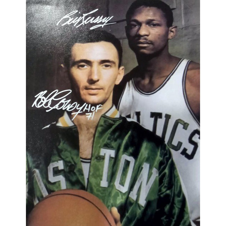 Bob Cousy Autographed Jersey