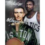 Load image into Gallery viewer, Boston Celtics Bob Cousy and Bill Russell 11 x 14 photo signed
