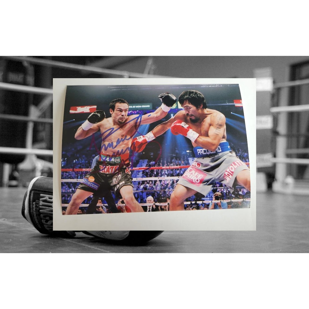 Juan Manuel Marquez 5 x 7 photograph signed