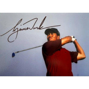 Tiger Woods 5x7 photograph signed with proof