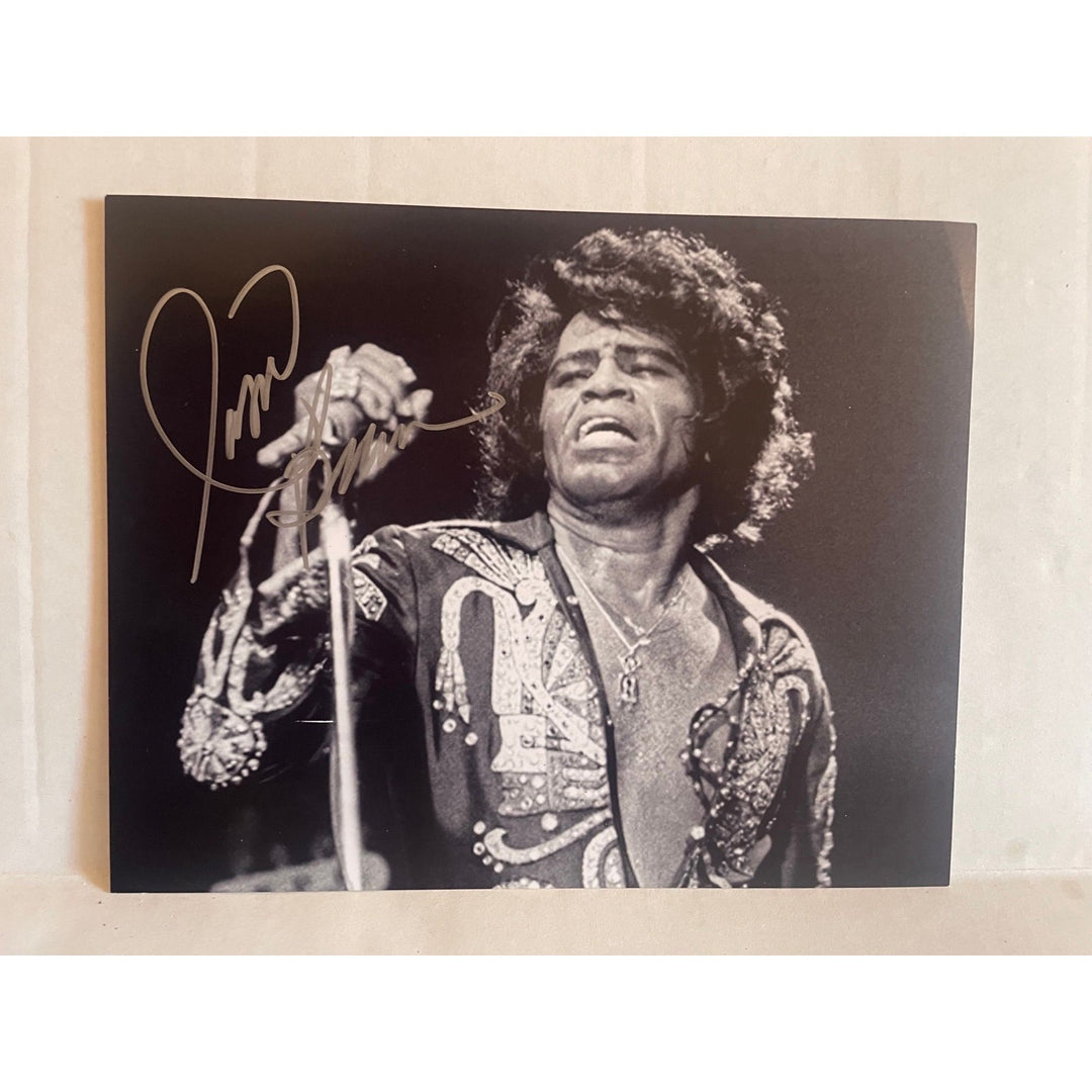 James Brown The Godfather of Soul 8x10 photo signed with proof