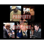 Load image into Gallery viewer, Pulp Fiction, John Travolta, Uma Thurman, Samuel L Jackson, Bruce Willis signed 8 x 10 with proof
