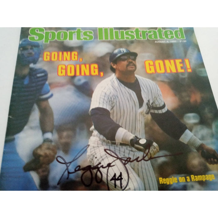 Reggie Jackson full SI signed - Awesome Artifacts 